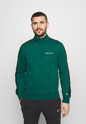 FULL ZIP SUIT SET - Träningsset - green/black