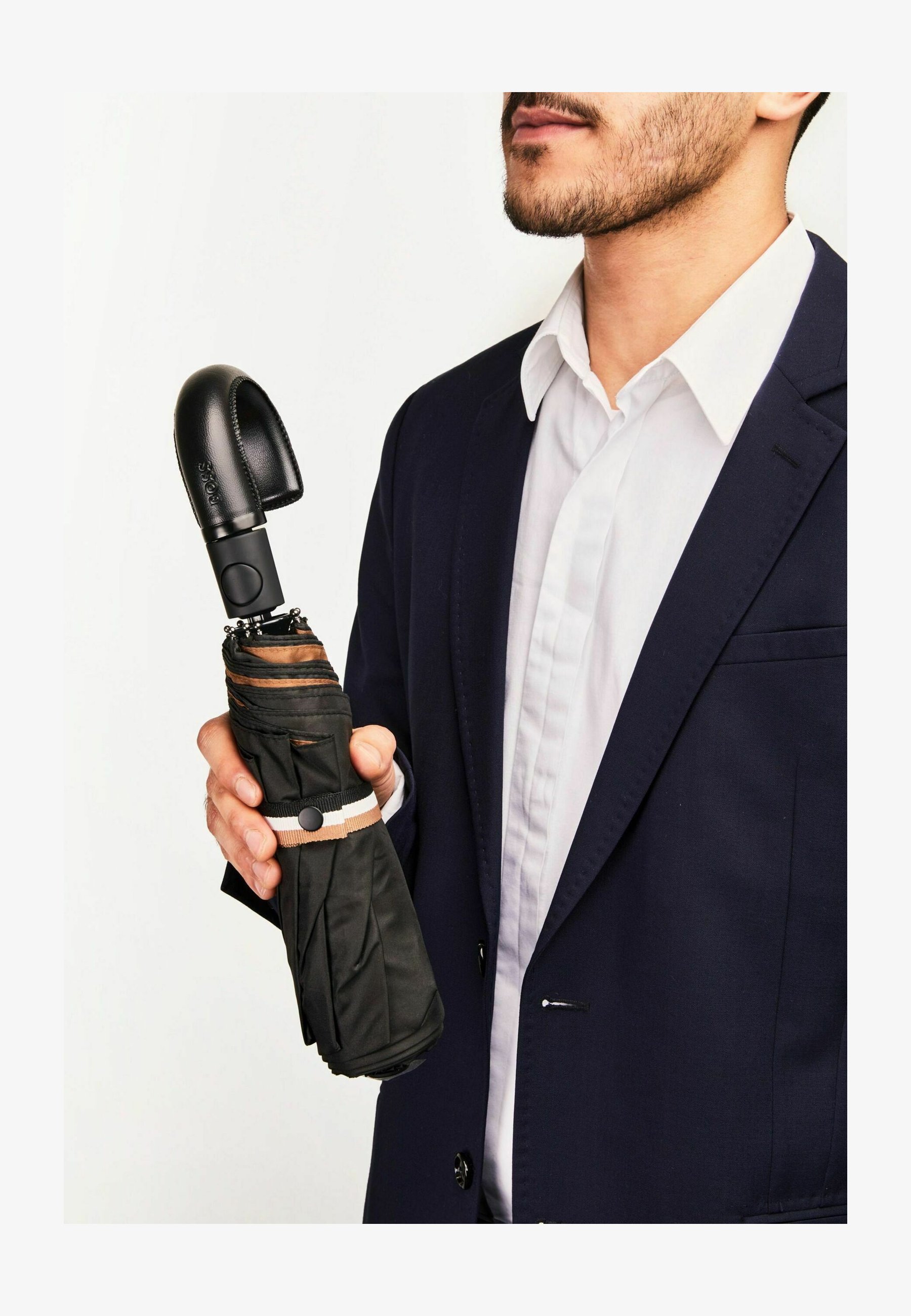 Ombrello Lungo Automatico Knirps Chermo – Manico In Legno E Struttura In Acciaio, 108 Cm Diametro – Unisex