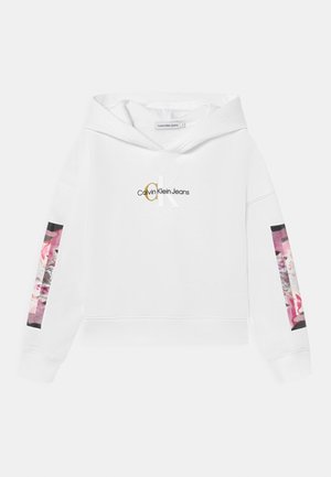 Felpa con cappuccio - white