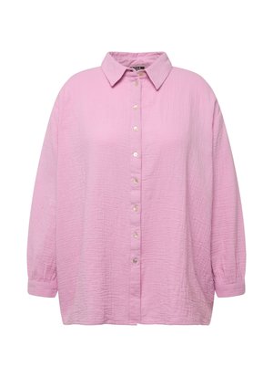 Ulla Popken COLLARED MUSLIN  - Camisa - light violet