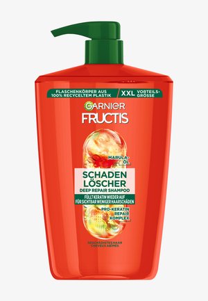 FRUCTIS DAMAGE ERASER DEEP REPAIR SHAMPOO 1 LITRE JUMBO - Shampoing - transparent