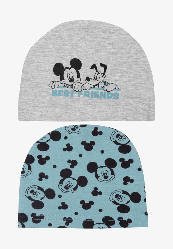 MICKEY MOUSE UNISEX 2ER PACK – Mütze – grau türkis