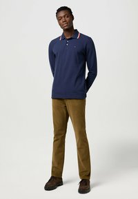 Wrangler LONG SLEEVE  REGULAR FIT - Piké - navy
