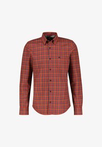 Unselected, lava red