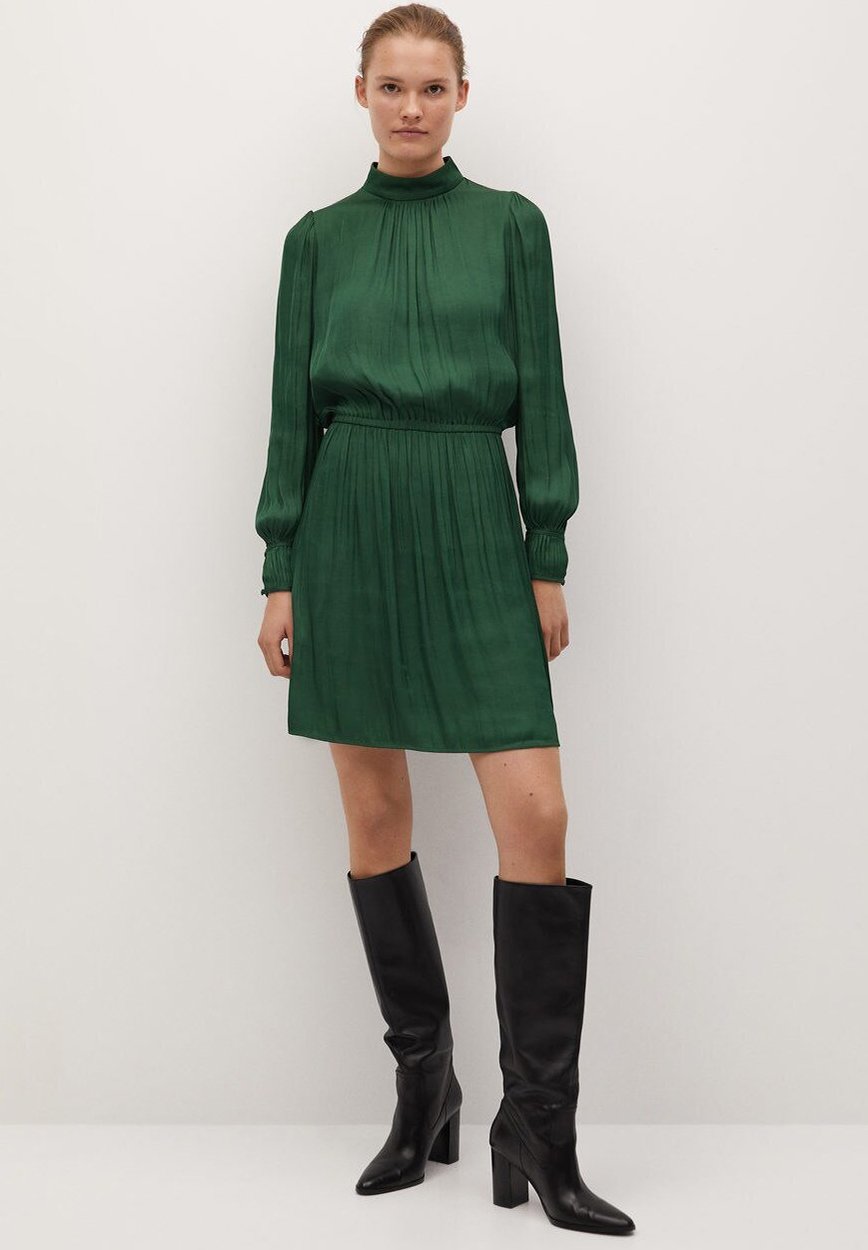 Mango Kjole grüngrønn Zalando.no Mango Kjole grüngrønn Zalando.no