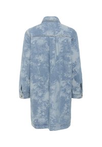 Soaked in Luxury Rochie din denim - fuzzy blue denim