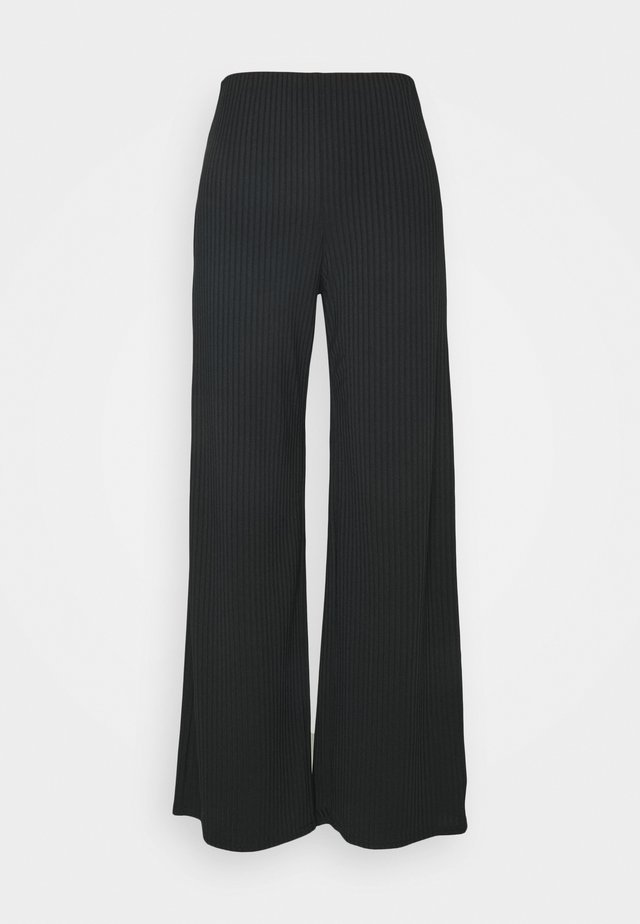 CARLY FULL LEG - Pantalon classique - black