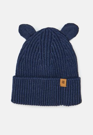 BEAR EAR BEANIE UNISEX - Muts - marine