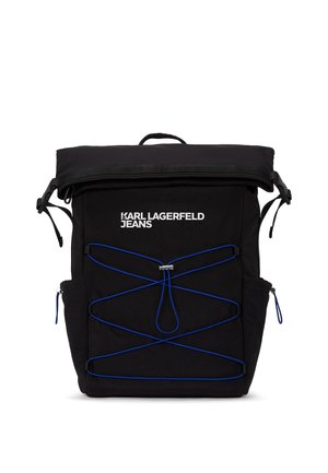 UTILITY DRAWSTRING ROLL-TOP - Mochila - black