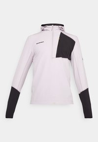 MADRIS LIGHT HALF ZIP HOODY MEN - Αντιανεμικό μπουφάν - alpine calamint/black