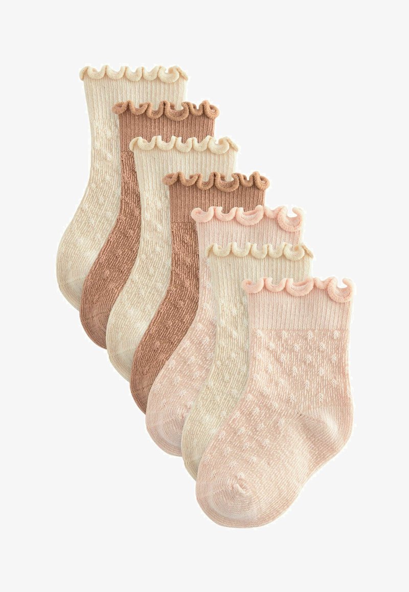 Next FRILL 7 PACK - Ponožky - neutral