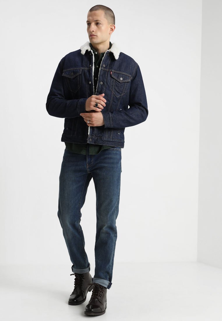 Levi's® TYPE 3 SHERPA TRUCKER Jeansjakke rockridge Levi's® TYPE 3 SHERPA TRUCKER Jeansjakke rockridge