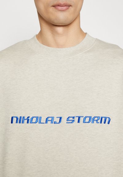 Nikolaj Storm RODEO SWEAT - Φούτερ - grey melange