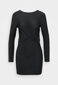 ONLRICH GLITTER TWIST DRESS  - Vestido ligero - black