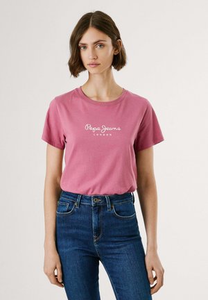 BERENICE - Print T-shirt - slate rose pink