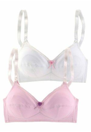 LASCANA 2 PACK - Underwired bra - flieder  weiß