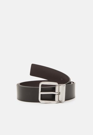 Calvin Klein CONCISE - Cintura - black/dark brown