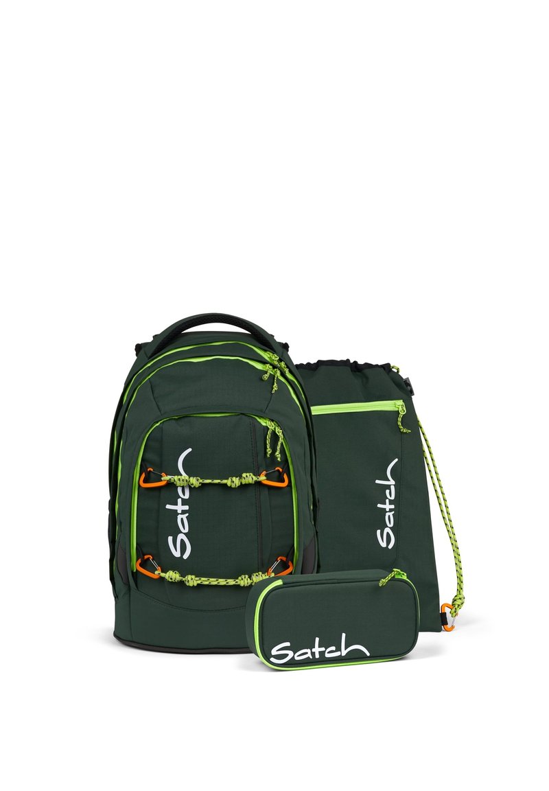 Satch SATCH PACK 4.0 - Schulranzen Set - dunkelgrün