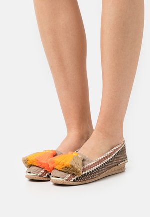 LOTO - Espadrilles - beige/amarillo/naranja