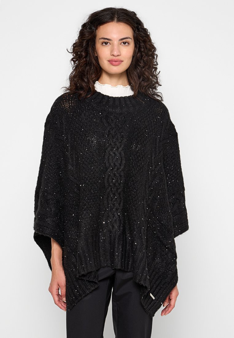 Lauren Ralph Lauren Poncho zwart