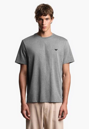 Emporio Armani, 2 PACK ENDURANCE - T-shirt basic - blu e grigio