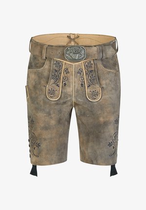 Spieth & Wensky, Leather trousers - braun