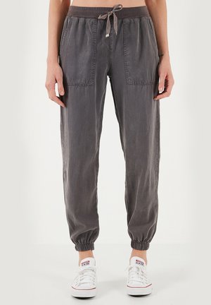 LELA REGULAR FIT - Donji dijelovi trenirke - anthracite