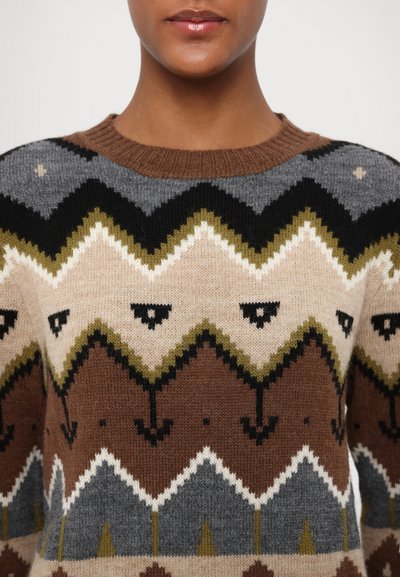 Weekend Max Mara PARIDE - Stickad tröja - marrone