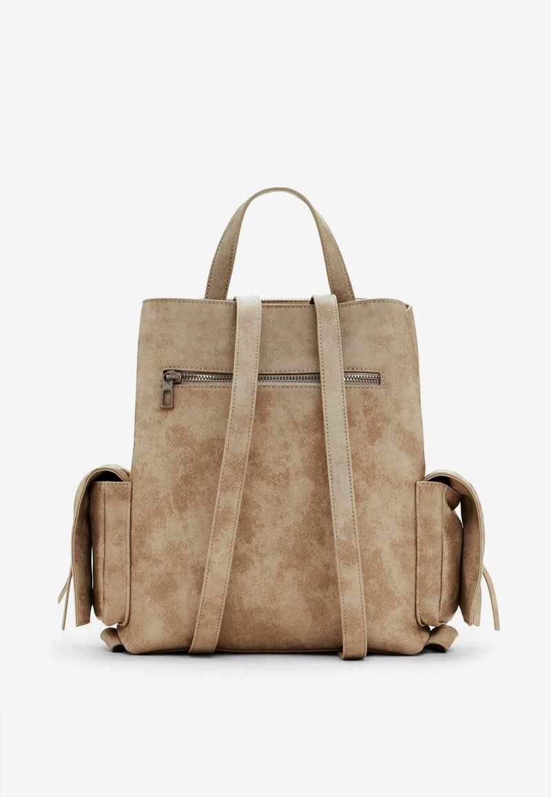Desigual Rucksack white/beige