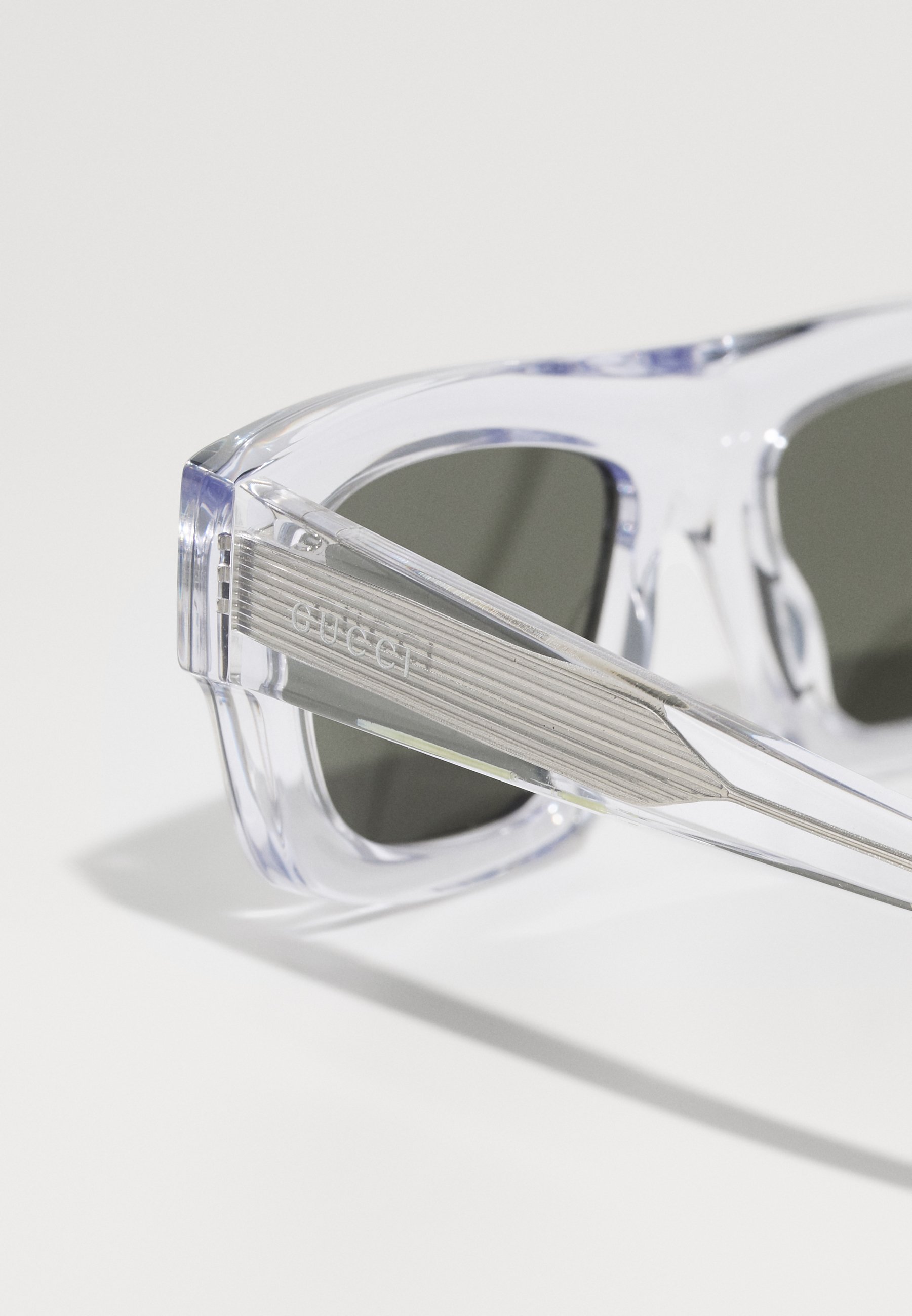Gucci Sunglasses - grey/transparent - Zalando.co.uk