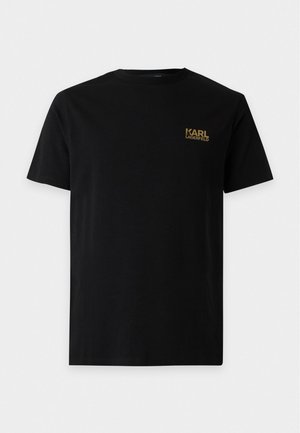 KARL LAGERFELD, Βασικό μπλουζάκι - black