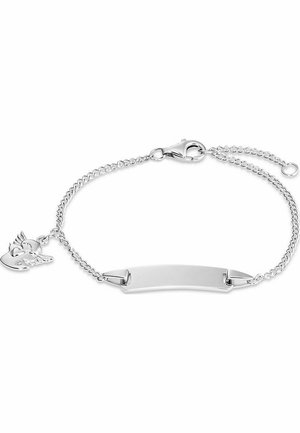 UNISEX ZIRKONIA - Armband - silber