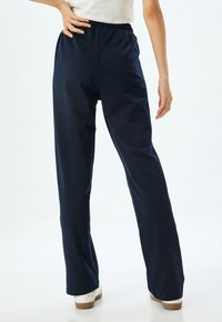 Koton WIDE LEG - Träningsbyxor - dark blue