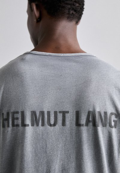Helmut Lang NEW YORK TEE GARMENT - Trükipildiga T-särk - gunmetal