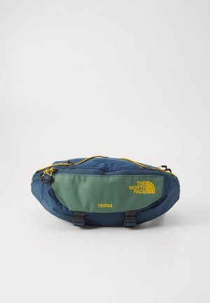The North Face TERRA LUMBAR 6L UNISEX - Bum bag - shady blue/duck green