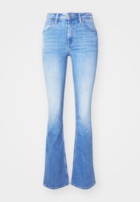 Unselected, light-blue denim