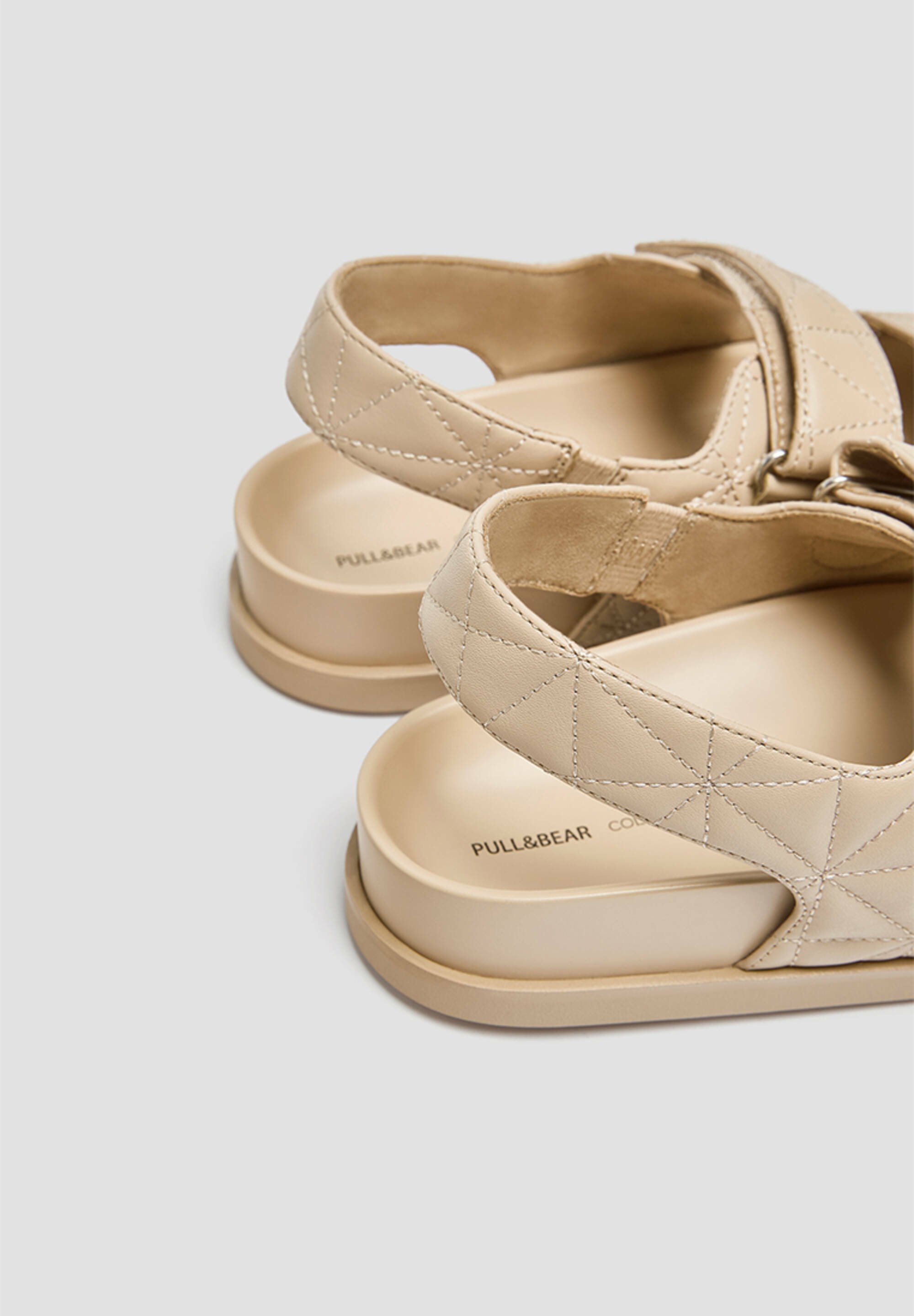 sandale plateforme pull and bear