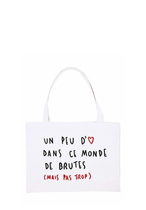 BRUTE SHOPPING - Shopping bag - white