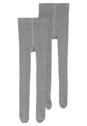 s.Oliver, ONLINE JUNIOR BASIC 2 PACK - Collants - grey