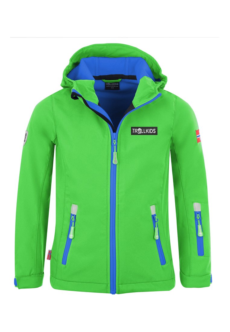 Trollkids Outdoorjas lichtgroen Trollkids Outdoorjas lichtgroen