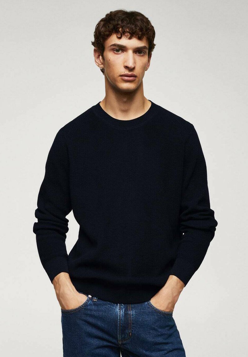 Mango Jumper navy/royal blue Zalando.co.uk