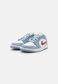 Jordan AIR JORDAN 1 - Trainers - sail/dune red/blue grey/white