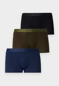 Unselected, black/navy blue/olive green