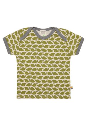 KURZARM - Print T-shirt - lindgruen