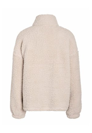 Noisy May, NMLUCA L/S CHECK SOFT FLEECE JRS - Veste polaire - silver lining