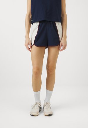 Pantalón corto de deporte - bleu marine/blanc