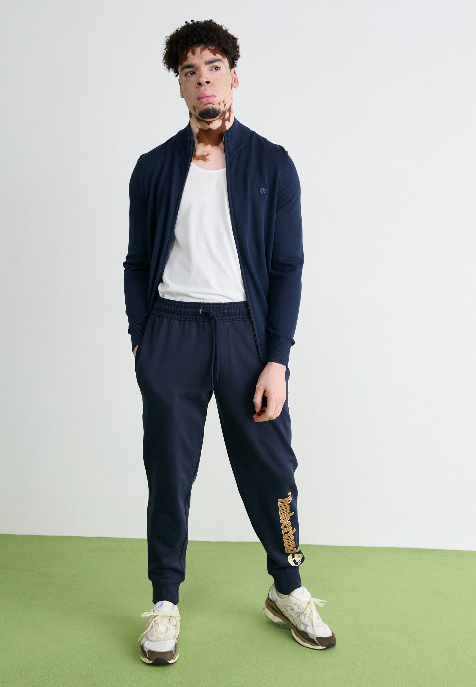 Timberland WILLIAMS RIVER FULL ZIP - Cardigan - sapphire/dark