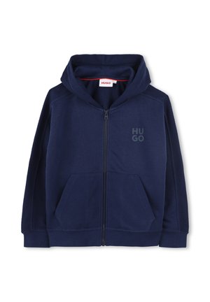 Sweat zippé - medieval blue