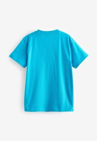 Next SHORT SLEEVE GRAPHIC STANDARD - Apdrukāts T-krekls - blue dinos