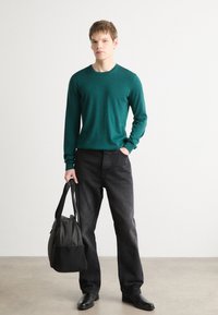 HUGO SAN CEDRIC - Džemperis - dark green